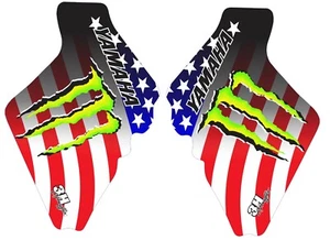 Gas Tank Graphics for a Yamaha PW50 PW 50 American Flag Custom Decals stickers - Bild 1 von 1