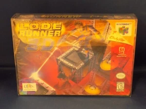 N64 Nintendo 64 Lode Runner 3D - (1999) Authentic N64 Game - Factory Sealed CIB - Picture 1 of 20
