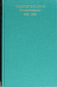 Velhagen & Klasing, Einhundertfünfzig Jahre 1835-1985, Vorwort: F.Cornelsen - Bild 1 von 2