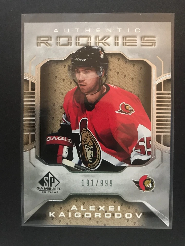 2006-07 SP Game Used Rookie #137 Alexei Kaigorodov RC /999 - Image 1 of 1