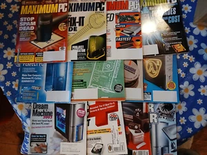 Maximum PC Computer Parts & Building Magazine 2003 Full Year Issues 2003-2008 - Foto 1 di 17