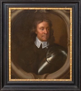 Large 17th Century English Civil War Portrait of Oliver Cromwell (1599-1658) - Picture 1 of 14