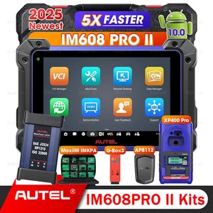 2025 Autel MaxiIM IM608 PRO II Kits Key Programmer Diagnostic Scanner Tool OS 10 - Picture 1 of 18