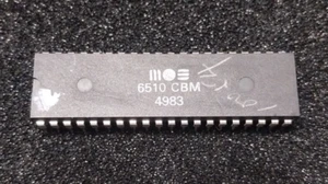 MOS 6510 (4983) CPU Commodore 64 Tested 100% working - Picture 1 of 3