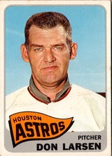 1965 Topps Don Larsen #389 Houston Astros