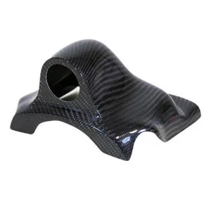 Rexpeed Carbon Fibre Single Steering Column Gauge Pod - Mitsubishi Evo X - Picture 1 of 2