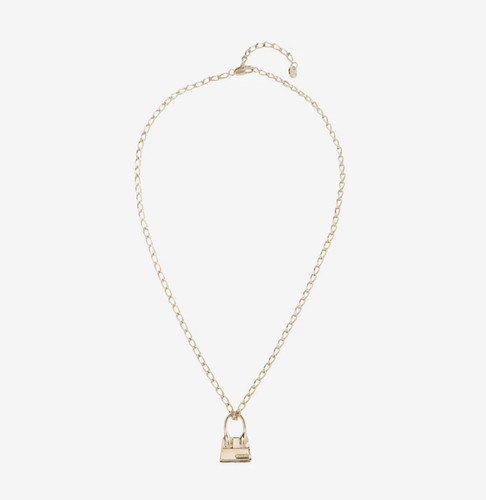 Collana Jacquemus Le Collier Chiquito Charm Catena Oro Chiaro 213JW003 5800 270