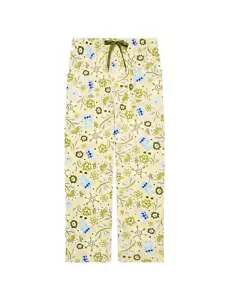 Disney Lilo & Stitch Floral Comfy Loungewear Sleep Pants - Size Large - Picture 1 of 2