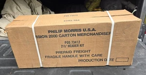 Phillip Morris 1991 Marlboro Leuchtschild Marlboro Display Header Kit Licht - Bild 1 von 7