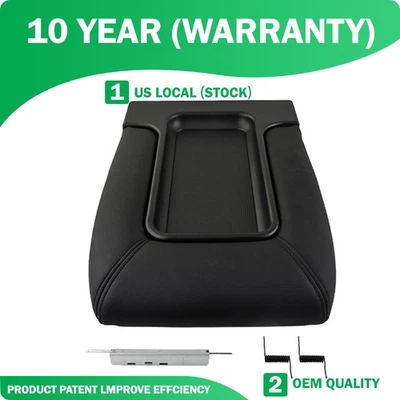 Consola central para Chevy Silverado Avalanche 99-07 reposabrazos tapa pestillo gris oscuro Foto 1 de 4