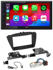 JVC Bluetooth 2DIN MP3 DAB USB Autoradio für Hyundai ix35 (ab 2013) - Bild 1 von 9
