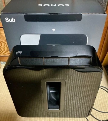 Subwoofer inalámbrico Sonos Sub Gen 3 audio Wi-Fi 100V/240V 50Hz/60 Hz negro Foto 1 de 4