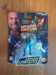 NEW WCW nWo DDP Diamond Dallas Page Keychain Wrestlers Figure Toy Biz WWE WWF - Picture 1 of 1