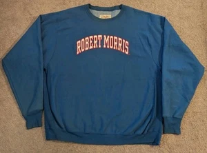 Vintage Y2K Steve & Barry's Robert Morris University Sweatshirt mit Rundhalsausschnitt 2XL - Bild 1 von 9