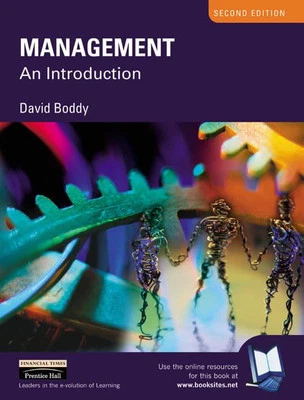 Management: An Introduction by Boddy, David Paperback Book The Cheap Fast Free - Image 1 of 2