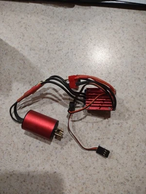 Combo de motor sin escobillas y ESC GoolRC para coche de radiocontrol. Nuevo Foto 1 de 3