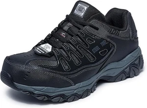 NEU Skechers Herren Cankton Stahlkappe elektrische Gefahr Bau Schuhe Größe - Bild 1 von 6