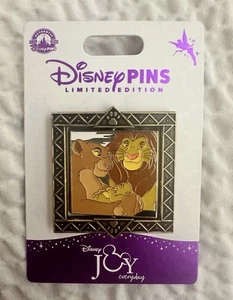 Disney D23 Expo 2024 Joy Everyday Der König der Löwen Spinner Mufasa Simba Scar LE Pin - Bild 1 von 2