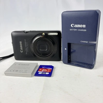Cargador de cámara digital Canon PowerShot SD 940 IS 12,1 MP batería tarjeta SD LEER Foto 1 de 4