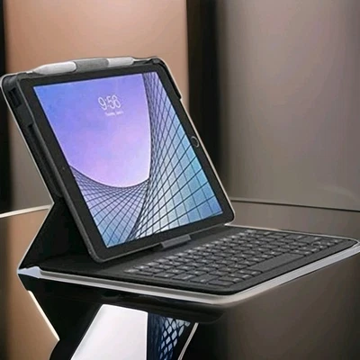 Zagg Messenger Folio 2 For iPad/iPad Air Bluetooth Keyboard Case - Black - Image 1 of 4