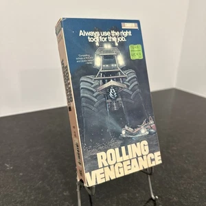 🔥Rolling Vengeance (VHS 1987) Monster Truck Horror Action Ned Beaty TESTED!🔥 - Picture 1 of 6