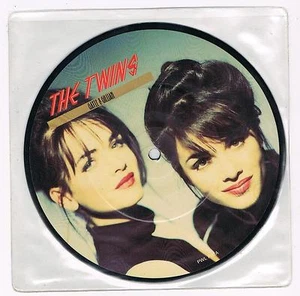 GAYLE & GILLIAN - THE TWINS - ALL MIXED UP -  PICTURE DISC  - 45'-7"  - Picture 1 of 1