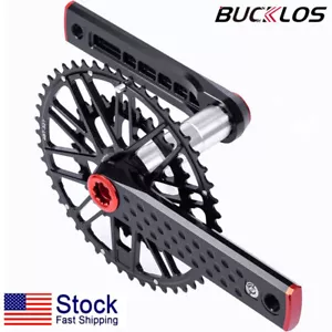BUCKLOS Doble Anillo Único Cadena 48-32T/50T Bicicleta de Grava de Carretera para Manivela 8-11s - Imagen 1 de 15