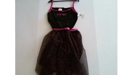 TOTALLY GHOUL CAPED WITCH DRESS ONLY ONE SIZE Youth Girls HALLOWEEN COSTUME Y2K - Image 1 of 4