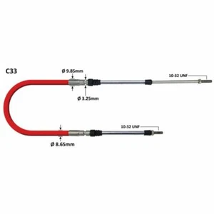 SAW Engine Control Cable C33 9.25m - Picture 1 of 1
