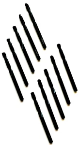 #29 TALADROS LONGITUD STUB MÁQUINA DE TORNILLO HSS CON PUNTO DE GRADO NACHI 563-NEGRO-10 PIEZAS - Imagen 1 de 9