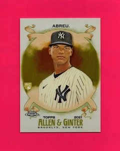 2021 Topps Allen & Ginter Chrome Gold Refractor #217 Albert Abreu RC 17/50 - Picture 1 of 2