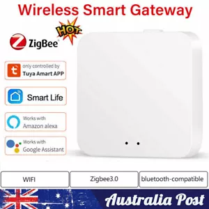 Tuya ZigBee 3.0 Wireless Smart Gateway Hub Home Bridge APP Remote Control NEW - Picture 1 of 10