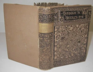 Antique Through A Needles Eye Hesba Stretton Peoples Edition American News Co. - Picture 1 of 4