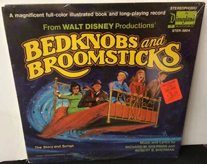 1971 Walt Disney Bedknobs And Broomsticks 33RPM Vinyl Record Original Sealed - Picture 1 of 2