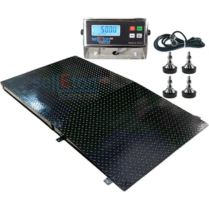 SL-700-4'x'4-5k+Ramp 48" x48" Pallet Size Floor Scale with a Ramp 5000 x 1 lb - Picture 1 of 4
