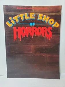 Libro de canciones Little Shop of Horrors 1987 de la banda sonora de la película de colección WB - Imagen 1 de 5
