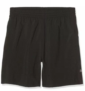 Puma Jnr Black Running Shorts Age 13 - 14 Ftblmxt Sports Jogging Fitness School - Picture 1 of 4