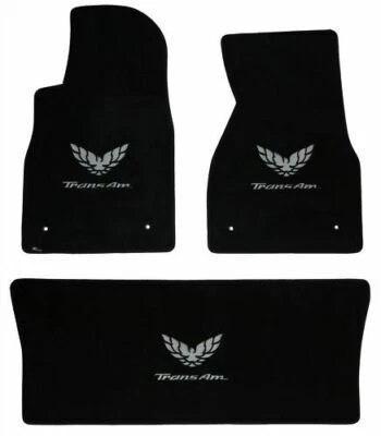 LLOYD MATS Velourtex 3PC FLOOR MAT SET; 1993 to 2002 Pontiac Firebird Trans Am - Image 1 of 4