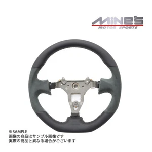 Mines Leather Alcantara Steering Wheel 355mm For: Nissan R34 GTR BNR34 Jdm 99-02 - Picture 1 of 5