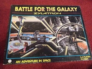 CROWN & ANDREWS Vintage 1986 Battle for the Galaxy Zylattron board game Complete - Picture 1 of 8