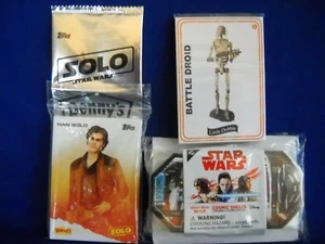 Star Wars 3 SETs 2017 Little Debbie, 2018 Cosmic Shells, & Denny's SOLO cards - Picture 1 of 8