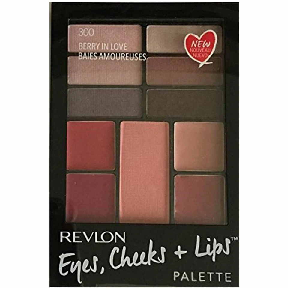 Revlon Eyes Cheeks + Lips Palette, 300 Berry in Love, (Pack of 3) - Image 1 of 1