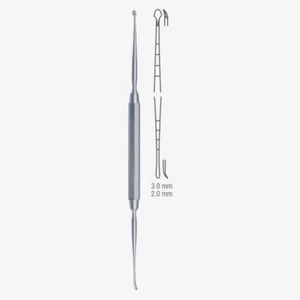 COTTLE Septum Elevator, 7,3/4", Double Ended, Graduated, B/S Enden, 2,1 mm & 3 mm - Bild 1 von 1