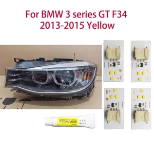 Para BMW Serie 3 GT F34 13-15 Amarillo DRL Tableros Ojos de Ángel Faros Lastre Chip - Imagen 1 de 6