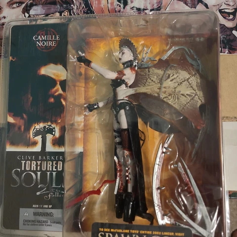 CLIVE BARKER'S TORTURED SOULS 2 THE FALLEN CAMILLE NOIRE - NIB McFarlane 2002 Cover
