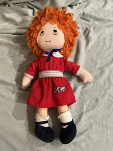 Vintage Little Orphan Annie Doll 12" Stuffed Plush Applause 1982 Rag Doll Toy - Picture 1 of 4