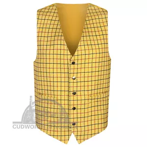 Cappotto vita a quadretti lana 36-52" petto realizzato nel Regno Unito qualità superiore su misura a mano - Foto 1 di 3