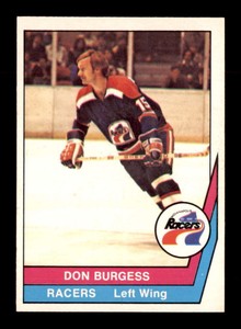 1977 O-Pee-Chee WHA #66 Don Burgess   NM X2380172