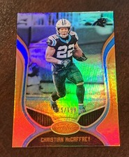 2019 Certified Christian McCaffrey Mirror Orange 15/199 All Pro Champ 🔥🔥