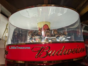 Red Top Budweiser Carousel Clydesdale Horse Parade Light Synchron Motor Only NEW - Picture 1 of 4
